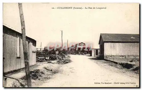 Cartes postales Guillemont La Rue De Longueval