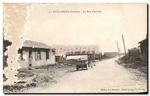 Cartes postales Guillemont Le Rue D'en Bas