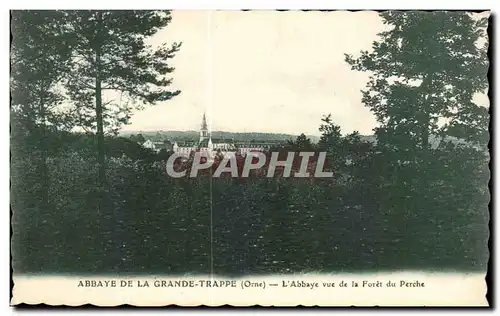 Cartes postales Abbaye De La Grande Trappe L&#39Abbaye Vue De La Forte Du Perche