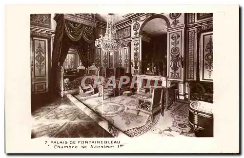 Cartes postales Palais De Fontainebleau Chambre De Napoleon 1er