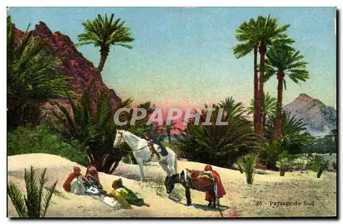 Cartes postales Paysage du Sud