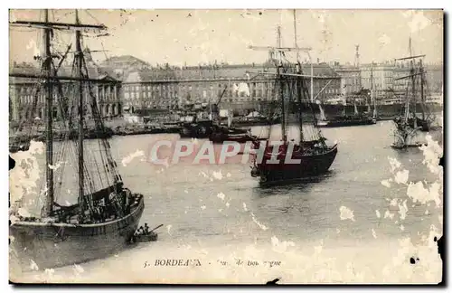 Cartes postales Bordeaux Bateaux