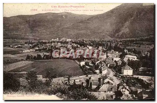 Ansichtskarte AK Les Hautes Pyrenees Pierrefitte Vue Generale Prise De Soulom