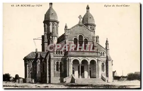 Cartes postales La Roche sur Yon Eglise du Sacre Coeur