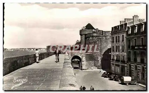 Cartes postales Cote d&#39Emeroude Saint Malo Les Remparts la Courtine Saint Thomas