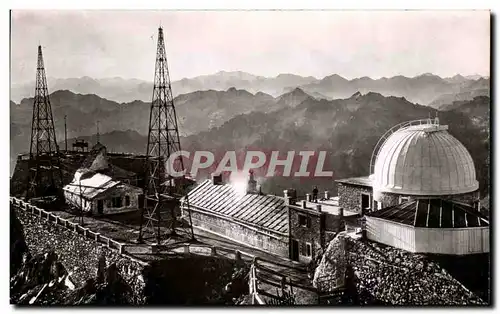 Cartes postales Observatoire au sommet du Pic de Midi de Bigorre