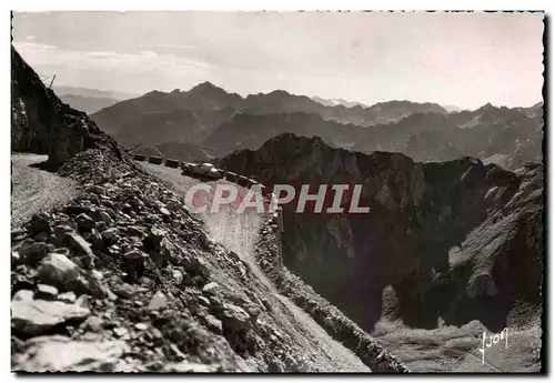 Ansichtskarte AK Le Tourmalet Altitude Route du Tourmalet et du Pic du Midi