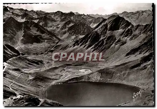 Ansichtskarte AK Le Tourmalet Altitude Route du Pic du Midi Le Lac d&#39Oncet