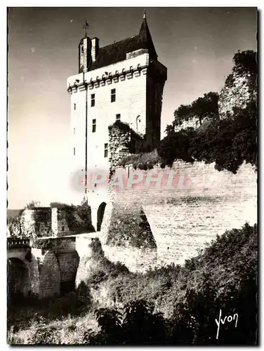 Cartes postales Chinon Le Chateau Tour de l&#39Horloge