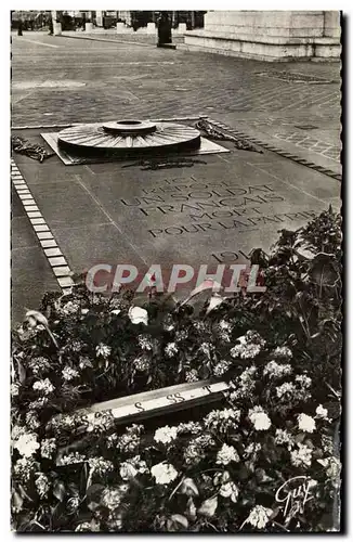 Ansichtskarte AK Paris Merveilles Tombe du Soldat Inconnu sous I&#39arc de triomphe de I&#39Etoile