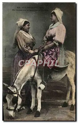 Cartes postales Aux Sables d&#39olonne Femmes Folklore Costume Ane