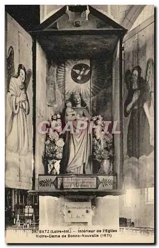 Cartes postales Batz Interieur de I&#39Eglsie Notre Dame de Bonne Nouveile