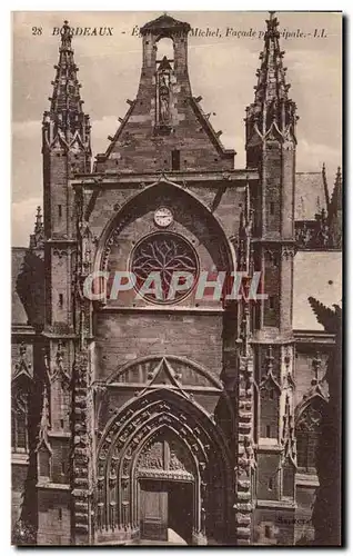 Cartes postales Bordeaux Eglise St Michel