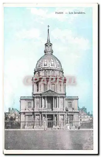 Cartes postales Paris Les Invalides