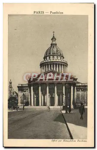 Cartes postales Paris Patheon