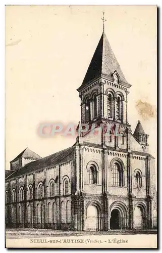 Cartes postales Nieul Sur l'Autise L'Eglise