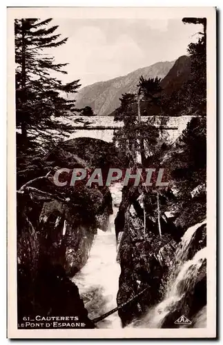 Cartes postales Cauterets Le Pont D&#39Espagne