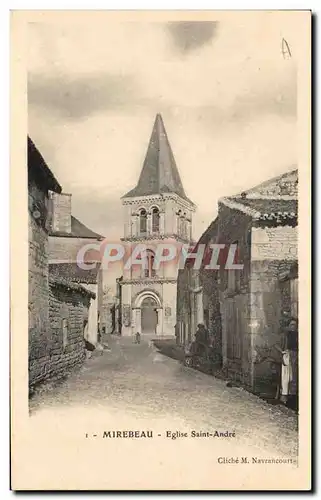 Cartes postales Mirebeau Eglise Saint Andre