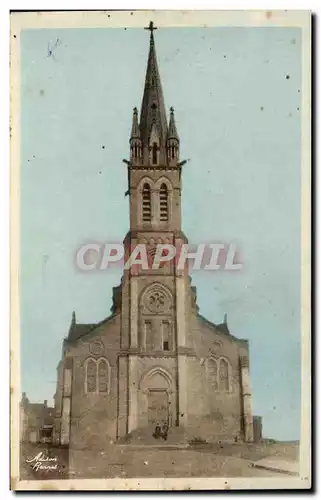 Ansichtskarte AK Guignen L&#39Eglise