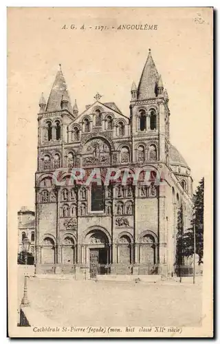 Cartes postales Angouleme Cathedrale St Pierre