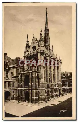 Ansichtskarte AK Paris En Flanant La Sainte Chapelle