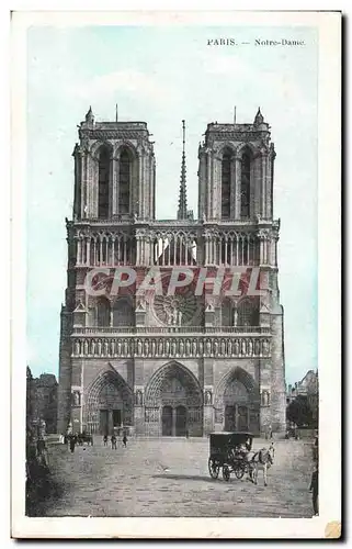 Cartes postales Paris Notre Dame