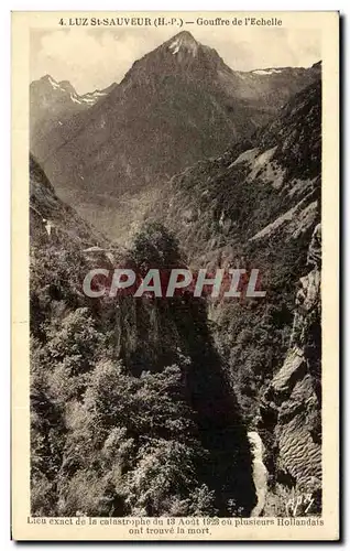 Cartes postales Luz St Sauveur Gouffre de l&#39Echelle