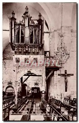 Ansichtskarte AK St Savin Interieur de Eglise Les Anciennes Orgues