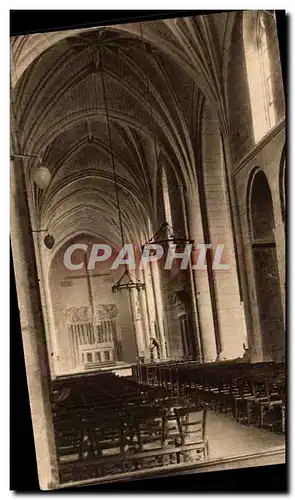 Ansichtskarte AK Solesmes L&#39Inteieur De L&#39Eglise Abbatiale