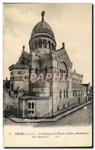 Cartes postales Tours La Basilique St Martin