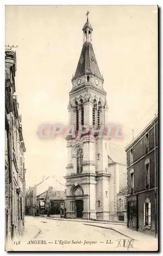 Ansichtskarte AK Angers L&#39Eglise Saint Jacques