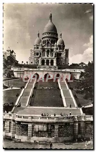 Ansichtskarte AK Paris En Flanant Basilique Du Sacre Coeur Et l&#39Escalier Monumental