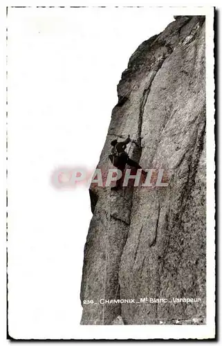 Cartes postales Chamonix Mt Blanc Varapeur Alpinisme