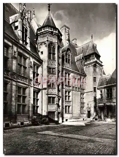 Moderne Karte Bourges Hotel Jacques Coeur Cour interieure