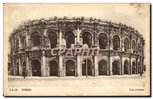 Cartes postales Nimes Les Arenes