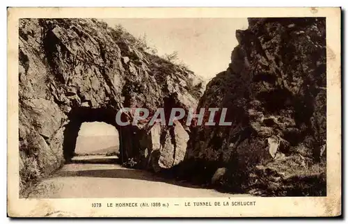 Ansichtskarte AK Le Hohneck Le Tunnel De La Schlucht