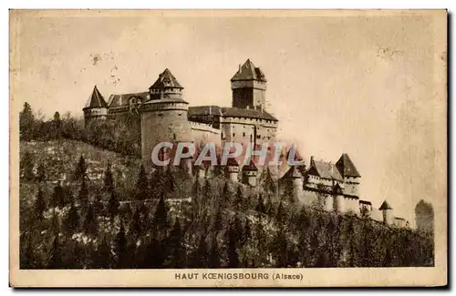 Cartes postales Haut Koenigsbourg