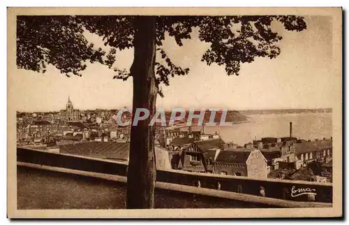 Ansichtskarte AK Granville Vue Sur la roche Gautier