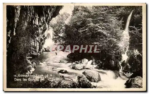 Cartes postales Gorges Du Loup Dans les Gorges