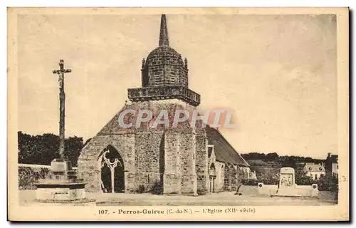 Cartes postales Perros Guirec L&#39Eglise