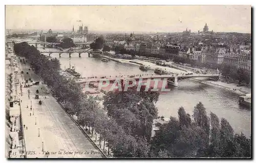 Cartes postales Paris Vue Sur la Seine Prise du Pavillon de Flore