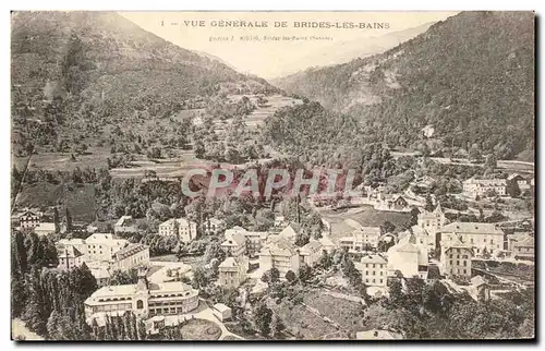 Cartes postales Vue Generale De Brides Les Bains