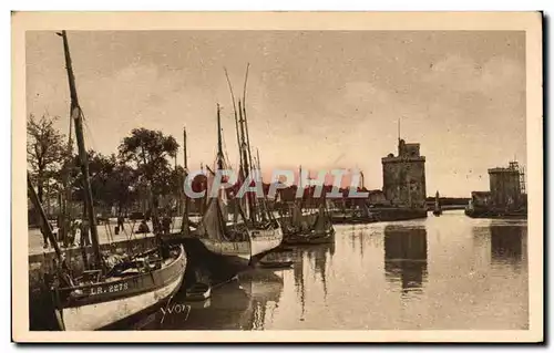 Cartes postales La Rochelle Port d'echouage Bateaux