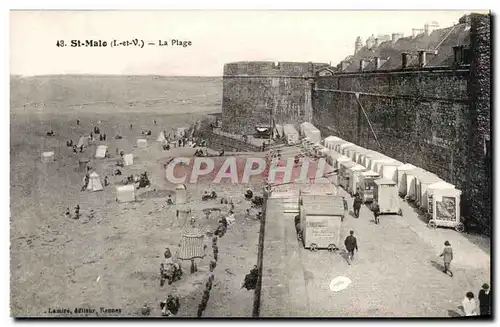 Cartes postales St Malo La Plage