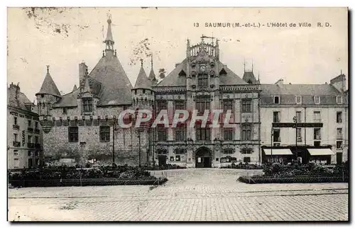 Cartes postales Saumur L&#39Hotel de Ville