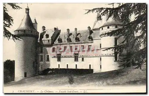 Ansichtskarte AK Chamont Le Chateau Facade Sud Ouest