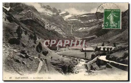 Cartes postales Gavarnie Le Cirque