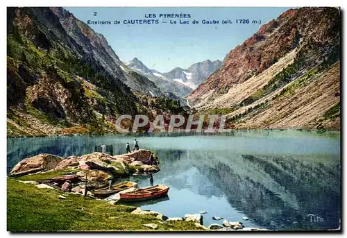 Cartes postales Environs de Cauterets Le Lac de Gaube