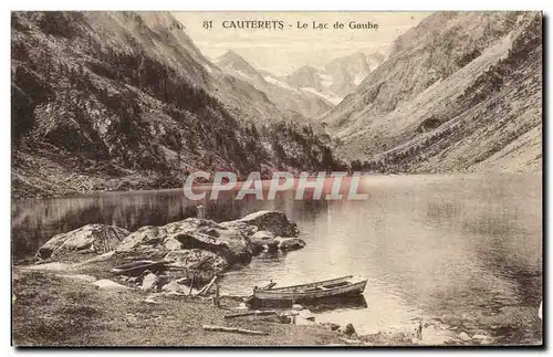 Cartes postales Cauterets Le Lac de Gaube