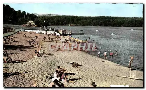 Cartes postales moderne L&#39Auveregne Pittoresque Lac D&#39Aydat La Plage